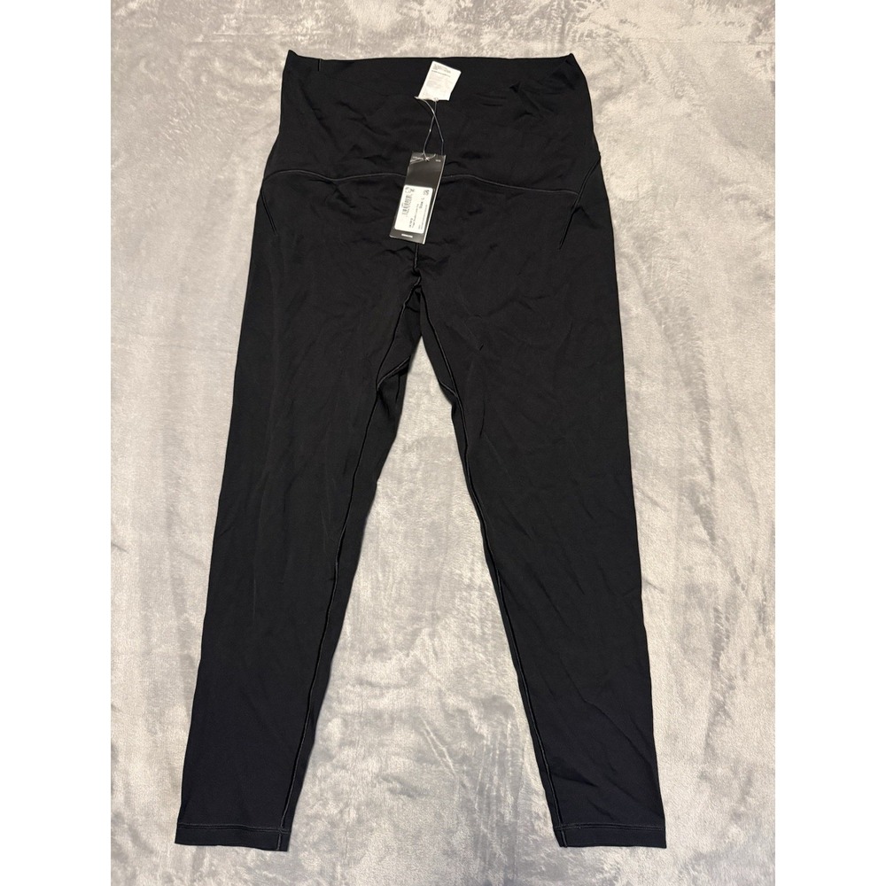 Adidas Yoga Studio Luxe High Rise Training Tights Black Tight Fit Women's Large